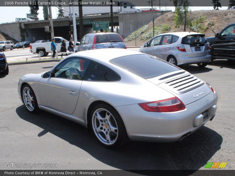 Arctic Silver Metallic / Black 2006 Porsche 911 Carrera S Coupe
