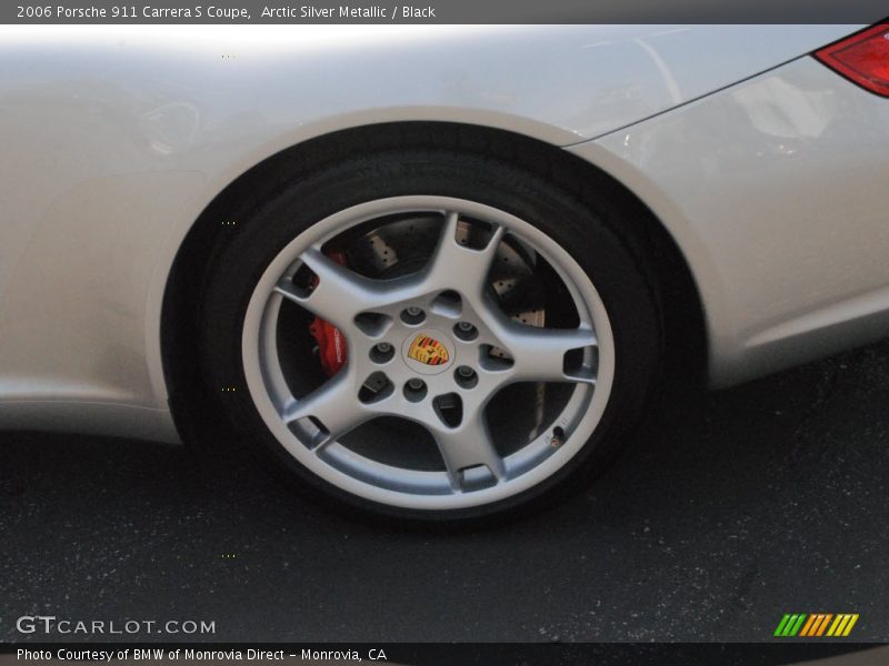 Arctic Silver Metallic / Black 2006 Porsche 911 Carrera S Coupe