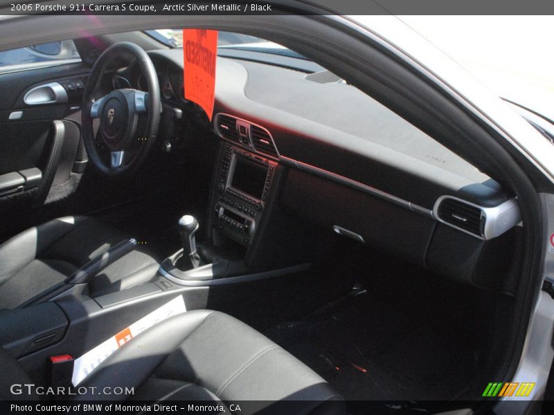 Arctic Silver Metallic / Black 2006 Porsche 911 Carrera S Coupe