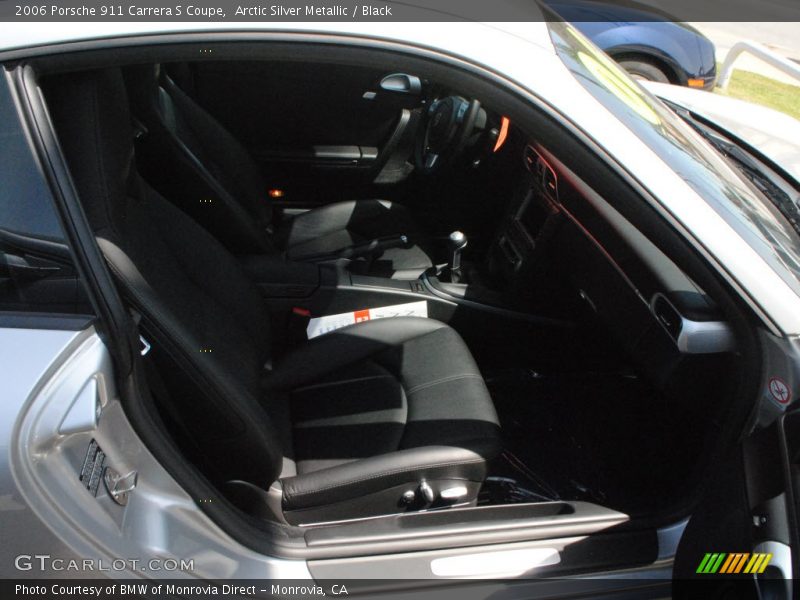 Arctic Silver Metallic / Black 2006 Porsche 911 Carrera S Coupe
