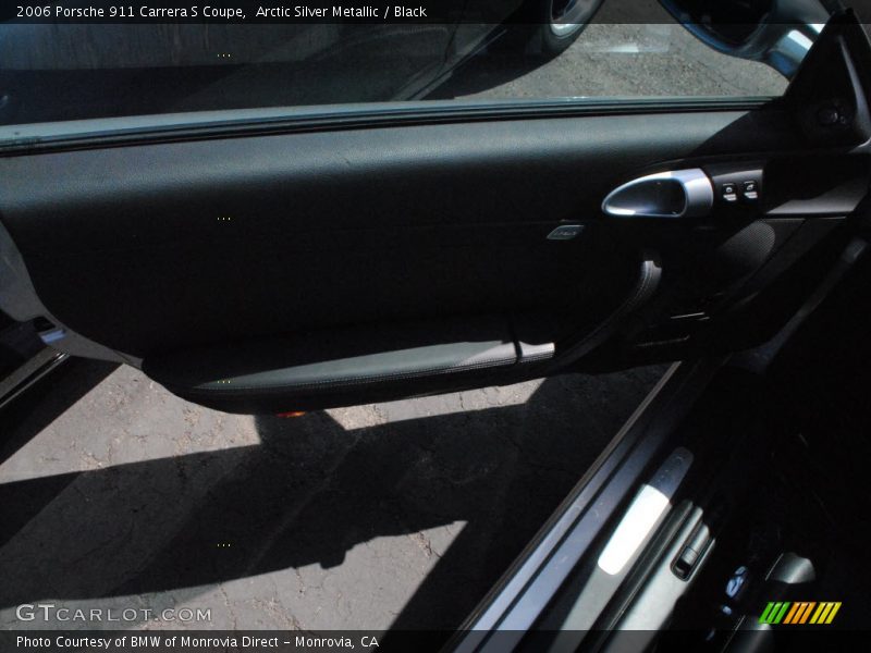 Arctic Silver Metallic / Black 2006 Porsche 911 Carrera S Coupe