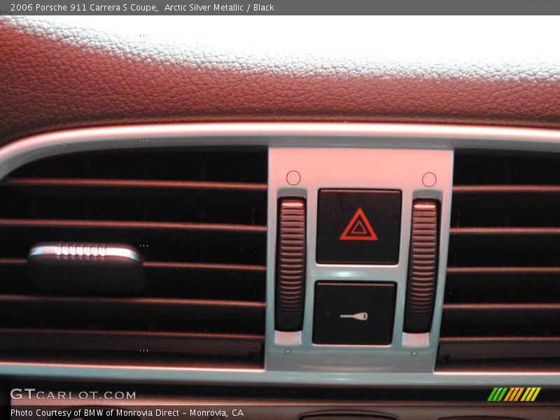 Arctic Silver Metallic / Black 2006 Porsche 911 Carrera S Coupe