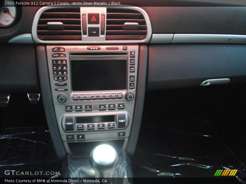 Arctic Silver Metallic / Black 2006 Porsche 911 Carrera S Coupe