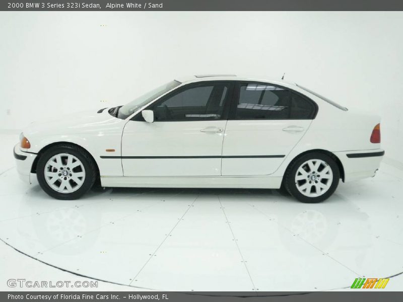 Alpine White / Sand 2000 BMW 3 Series 323i Sedan