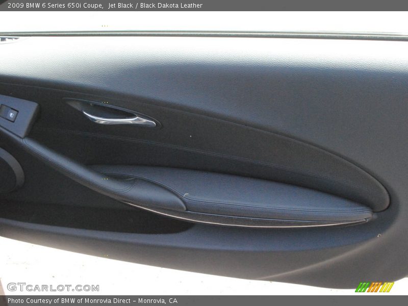 Jet Black / Black Dakota Leather 2009 BMW 6 Series 650i Coupe