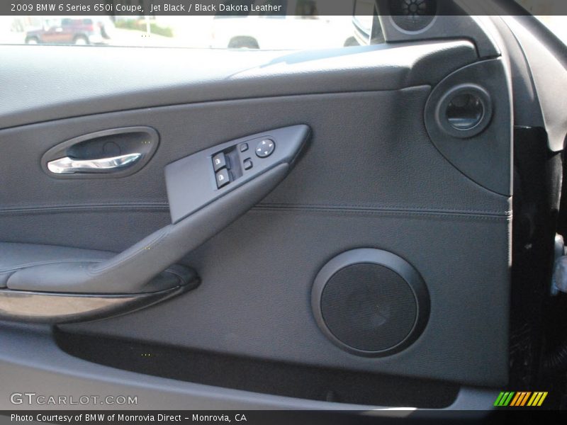 Jet Black / Black Dakota Leather 2009 BMW 6 Series 650i Coupe