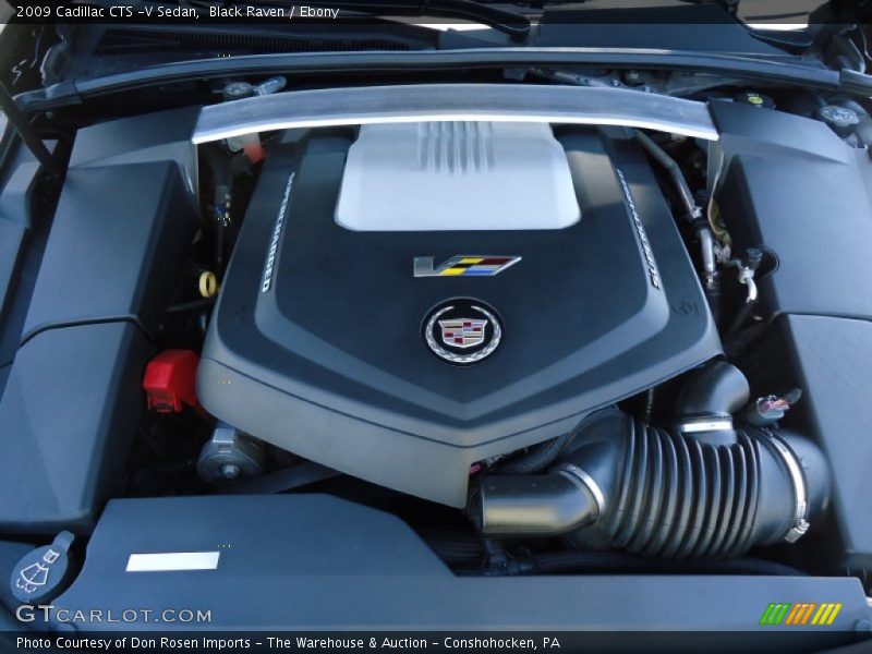 Black Raven / Ebony 2009 Cadillac CTS -V Sedan