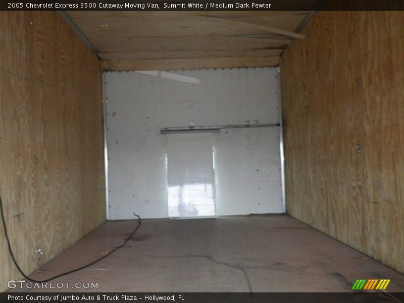 Summit White / Medium Dark Pewter 2005 Chevrolet Express 3500 Cutaway Moving Van