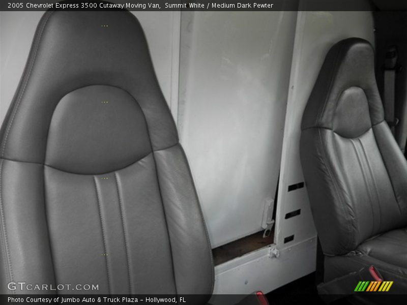 Summit White / Medium Dark Pewter 2005 Chevrolet Express 3500 Cutaway Moving Van