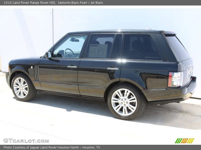 Santorini Black Pearl / Jet Black 2010 Land Rover Range Rover HSE