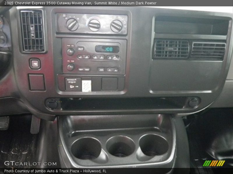 Summit White / Medium Dark Pewter 2005 Chevrolet Express 3500 Cutaway Moving Van