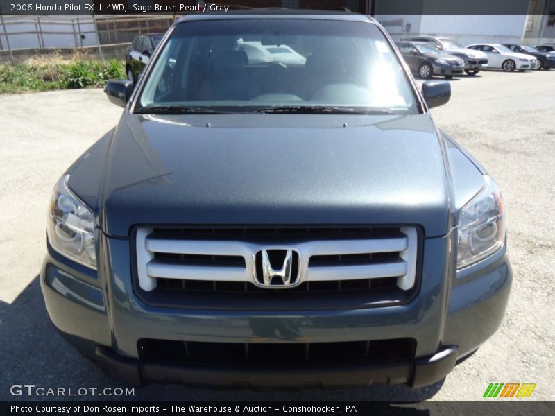 Sage Brush Pearl / Gray 2006 Honda Pilot EX-L 4WD