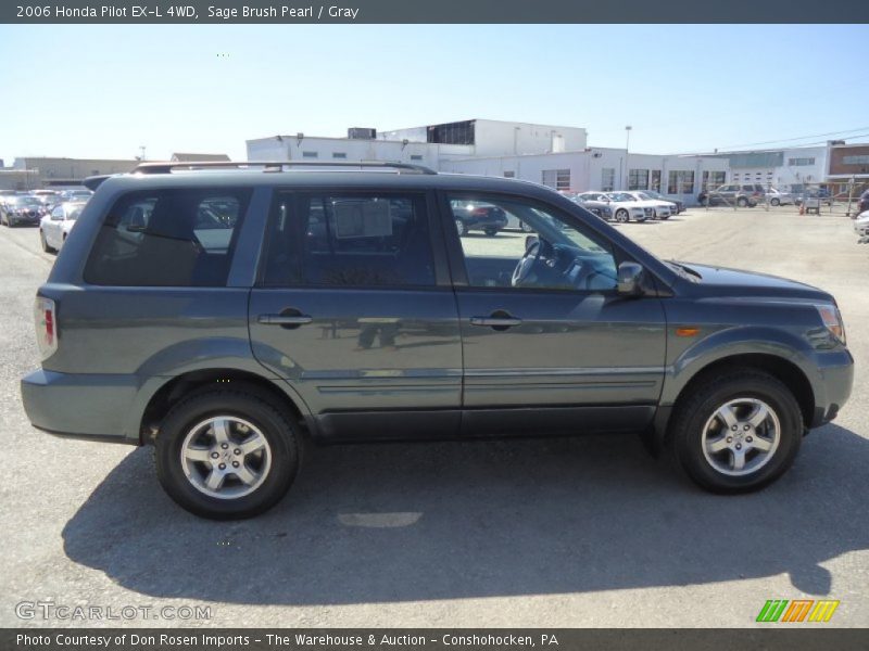 Sage Brush Pearl / Gray 2006 Honda Pilot EX-L 4WD