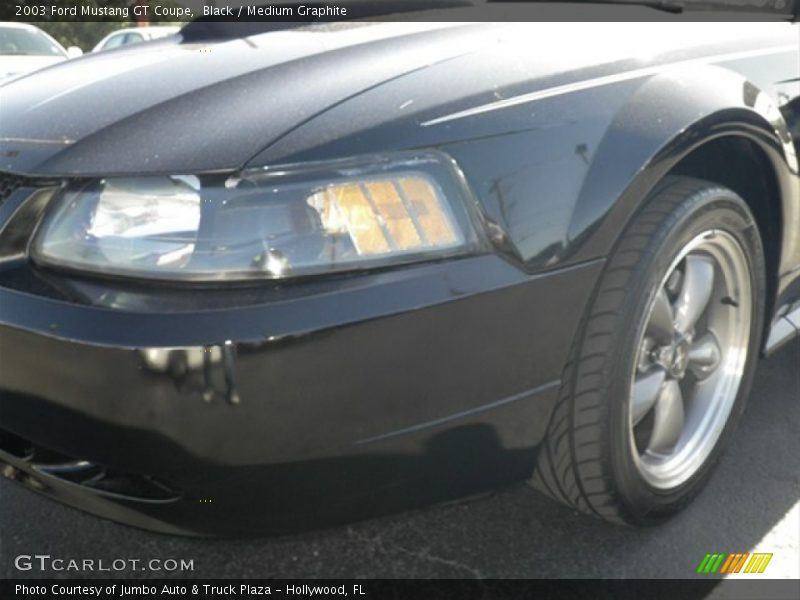 Black / Medium Graphite 2003 Ford Mustang GT Coupe