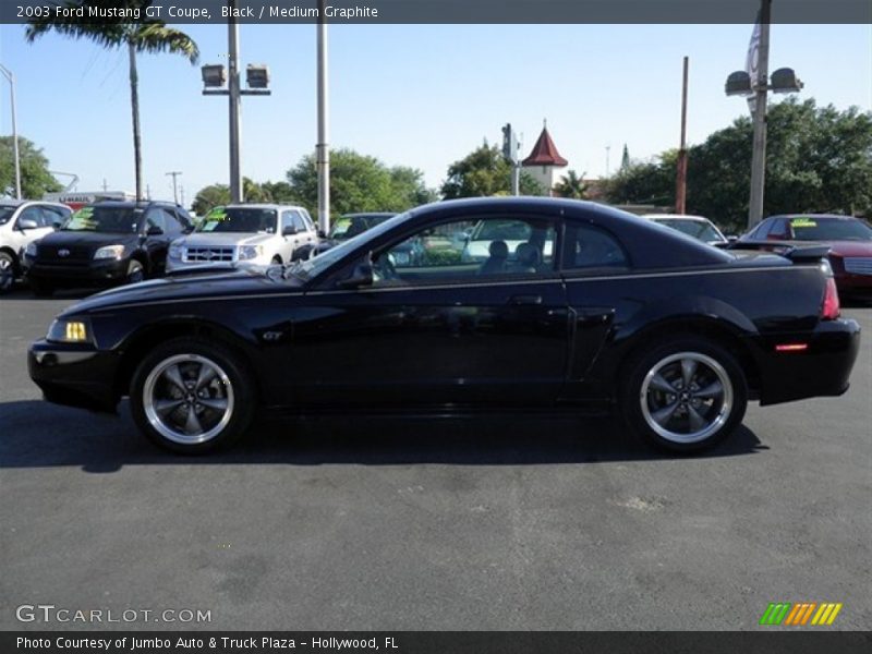 Black / Medium Graphite 2003 Ford Mustang GT Coupe