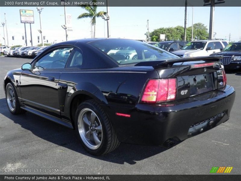 Black / Medium Graphite 2003 Ford Mustang GT Coupe