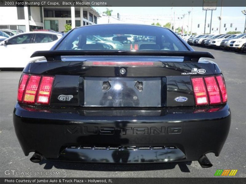 Black / Medium Graphite 2003 Ford Mustang GT Coupe