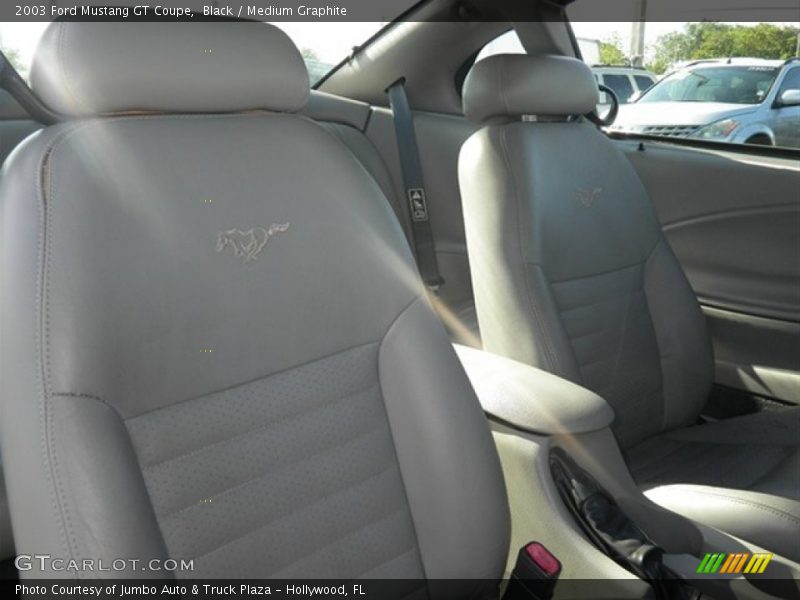 Black / Medium Graphite 2003 Ford Mustang GT Coupe