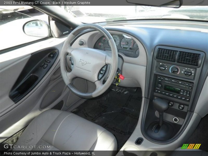 Black / Medium Graphite 2003 Ford Mustang GT Coupe