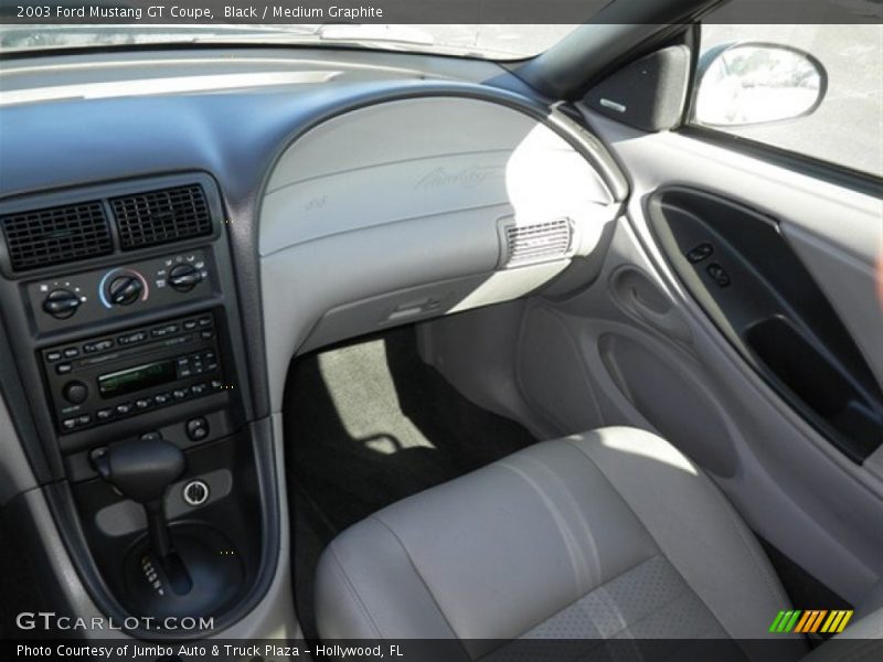Black / Medium Graphite 2003 Ford Mustang GT Coupe