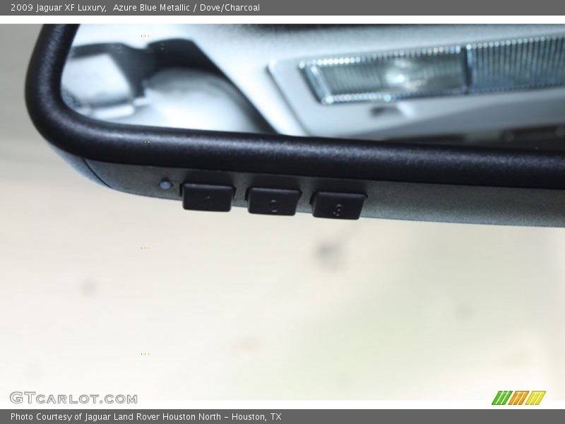 Azure Blue Metallic / Dove/Charcoal 2009 Jaguar XF Luxury