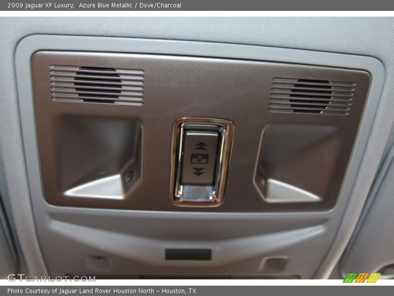 Azure Blue Metallic / Dove/Charcoal 2009 Jaguar XF Luxury