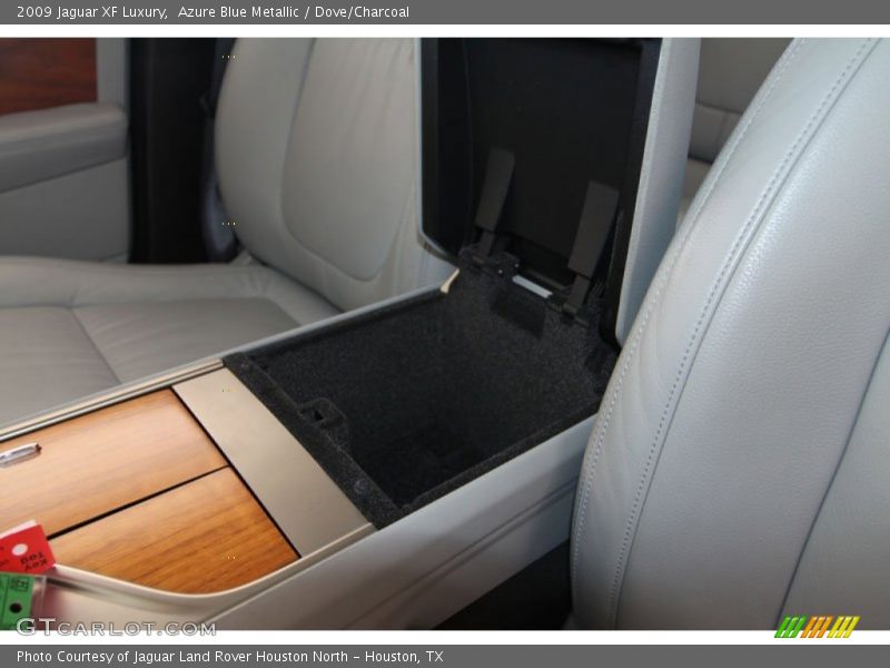 Azure Blue Metallic / Dove/Charcoal 2009 Jaguar XF Luxury
