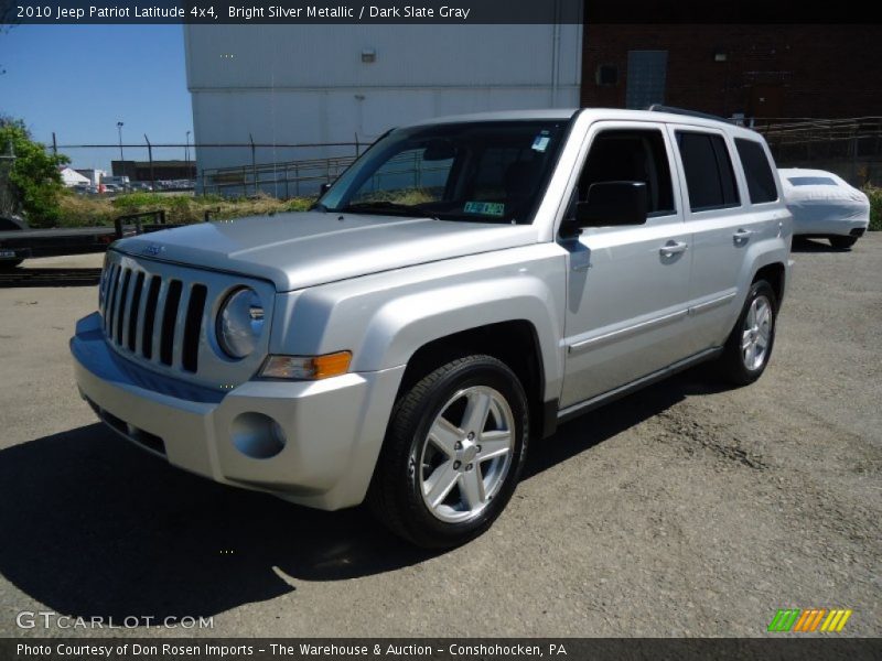 Bright Silver Metallic / Dark Slate Gray 2010 Jeep Patriot Latitude 4x4