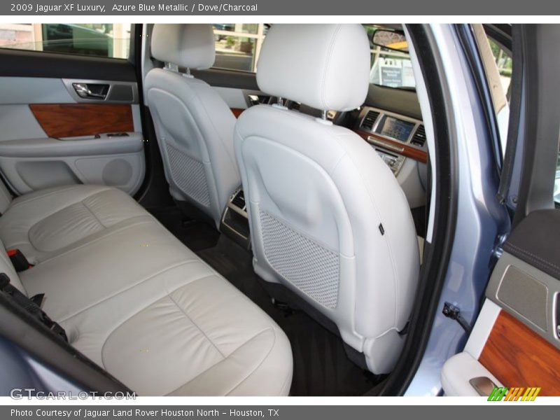 Azure Blue Metallic / Dove/Charcoal 2009 Jaguar XF Luxury