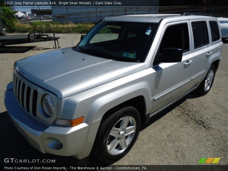 Bright Silver Metallic / Dark Slate Gray 2010 Jeep Patriot Latitude 4x4