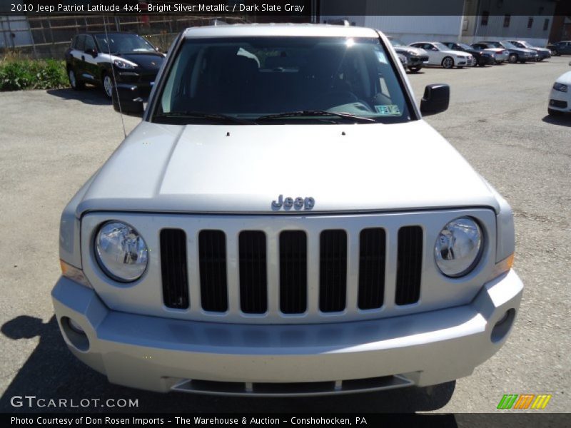 Bright Silver Metallic / Dark Slate Gray 2010 Jeep Patriot Latitude 4x4