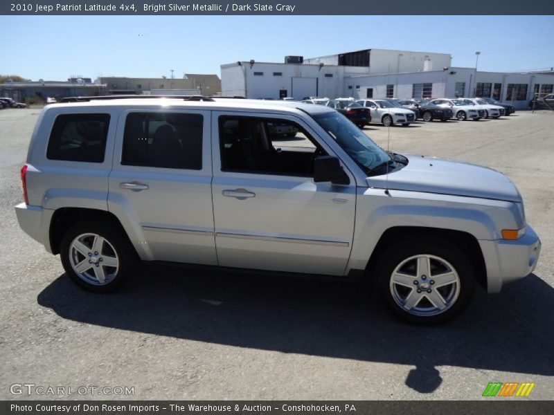 Bright Silver Metallic / Dark Slate Gray 2010 Jeep Patriot Latitude 4x4