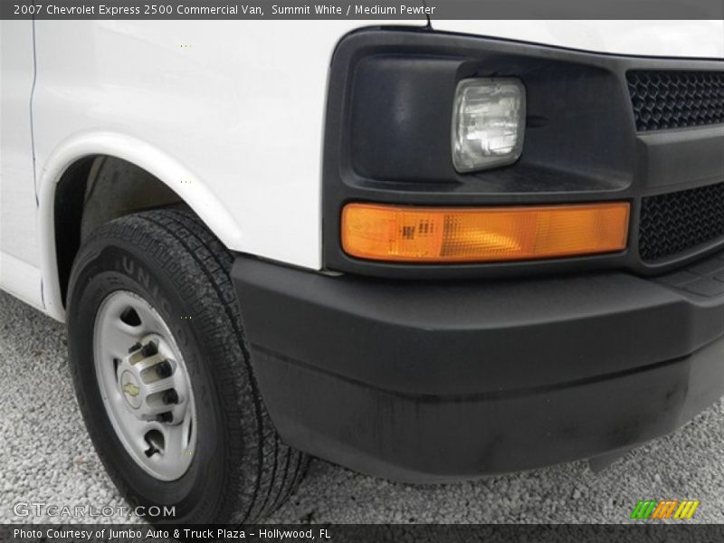 Summit White / Medium Pewter 2007 Chevrolet Express 2500 Commercial Van