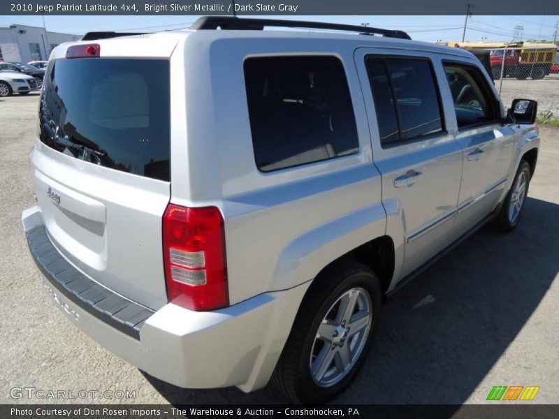 Bright Silver Metallic / Dark Slate Gray 2010 Jeep Patriot Latitude 4x4