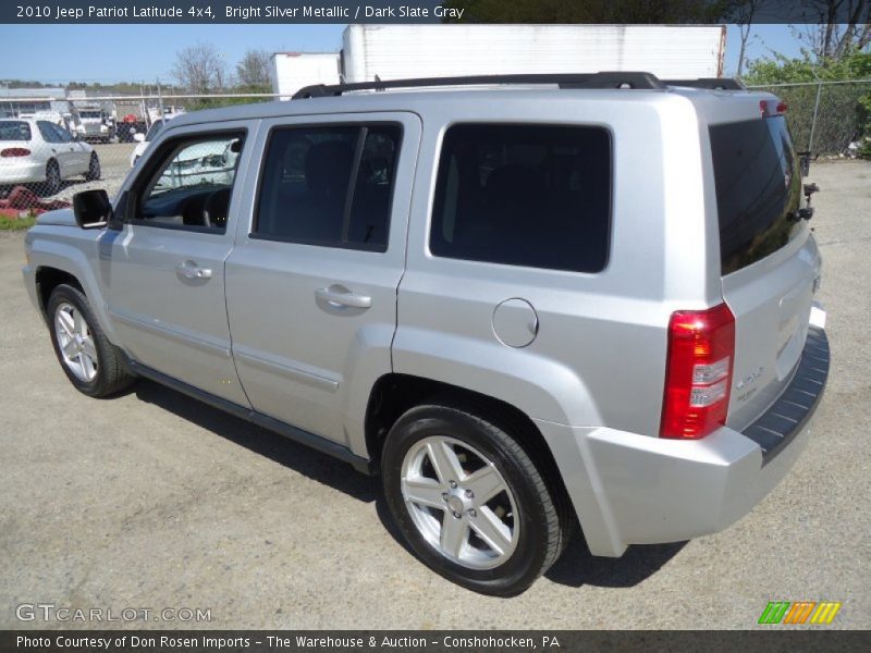 Bright Silver Metallic / Dark Slate Gray 2010 Jeep Patriot Latitude 4x4