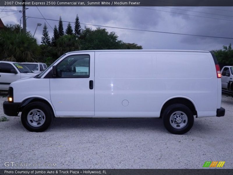 Summit White / Medium Pewter 2007 Chevrolet Express 2500 Commercial Van