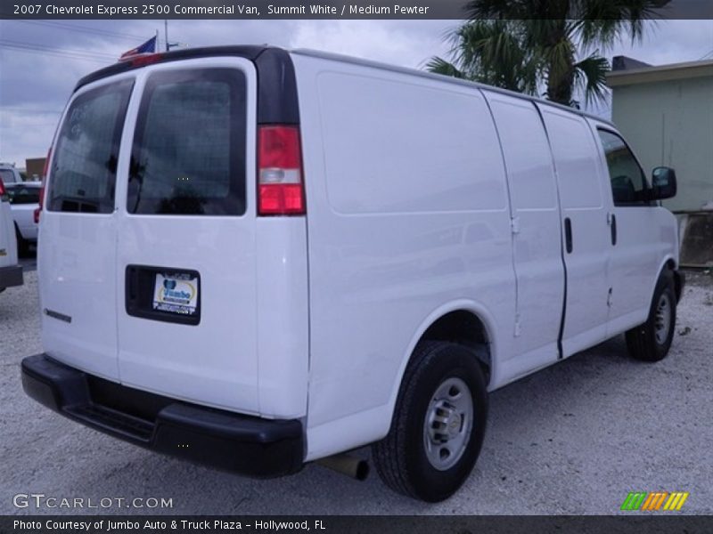 Summit White / Medium Pewter 2007 Chevrolet Express 2500 Commercial Van