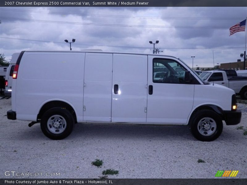 Summit White / Medium Pewter 2007 Chevrolet Express 2500 Commercial Van