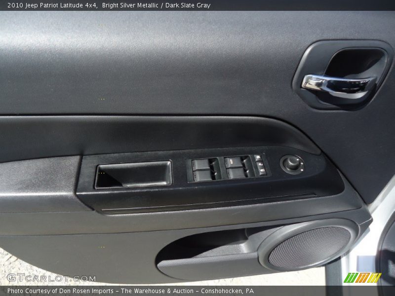 Bright Silver Metallic / Dark Slate Gray 2010 Jeep Patriot Latitude 4x4