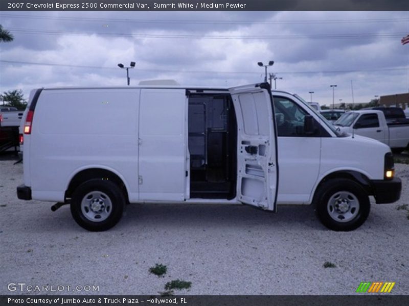 Summit White / Medium Pewter 2007 Chevrolet Express 2500 Commercial Van