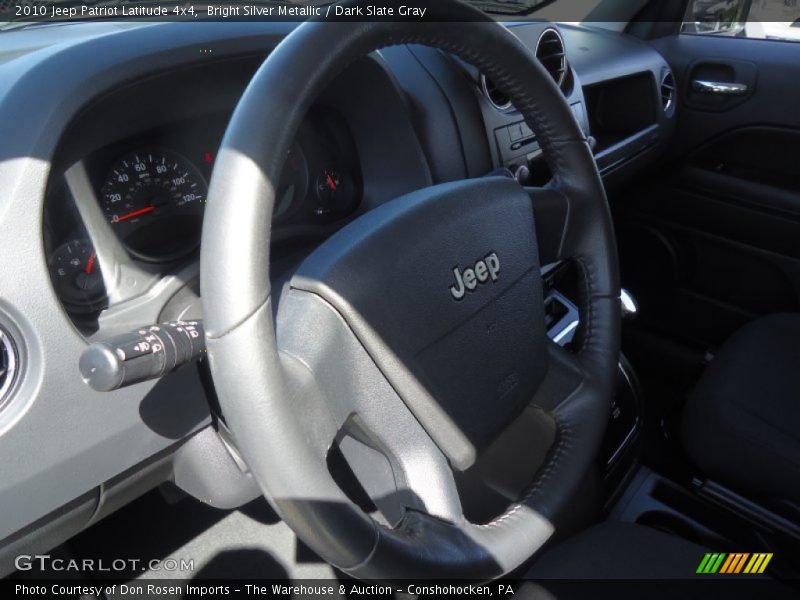 Bright Silver Metallic / Dark Slate Gray 2010 Jeep Patriot Latitude 4x4