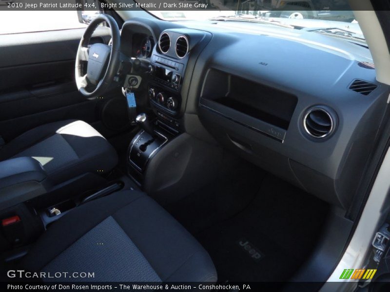 Bright Silver Metallic / Dark Slate Gray 2010 Jeep Patriot Latitude 4x4