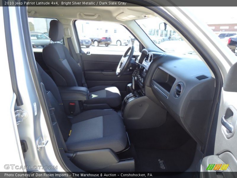 Bright Silver Metallic / Dark Slate Gray 2010 Jeep Patriot Latitude 4x4