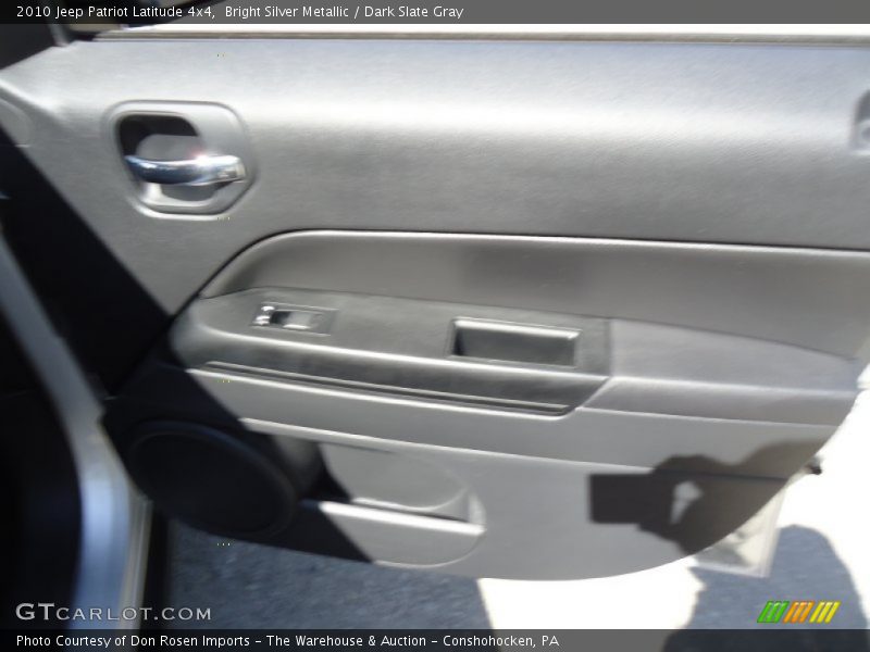 Bright Silver Metallic / Dark Slate Gray 2010 Jeep Patriot Latitude 4x4