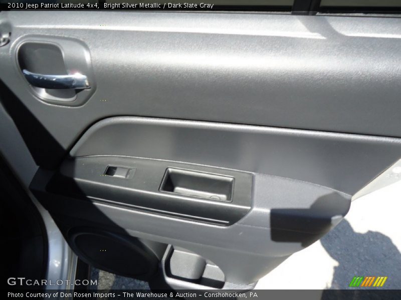 Bright Silver Metallic / Dark Slate Gray 2010 Jeep Patriot Latitude 4x4