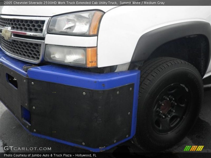 Summit White / Medium Gray 2005 Chevrolet Silverado 2500HD Work Truck Extended Cab Utility Truck