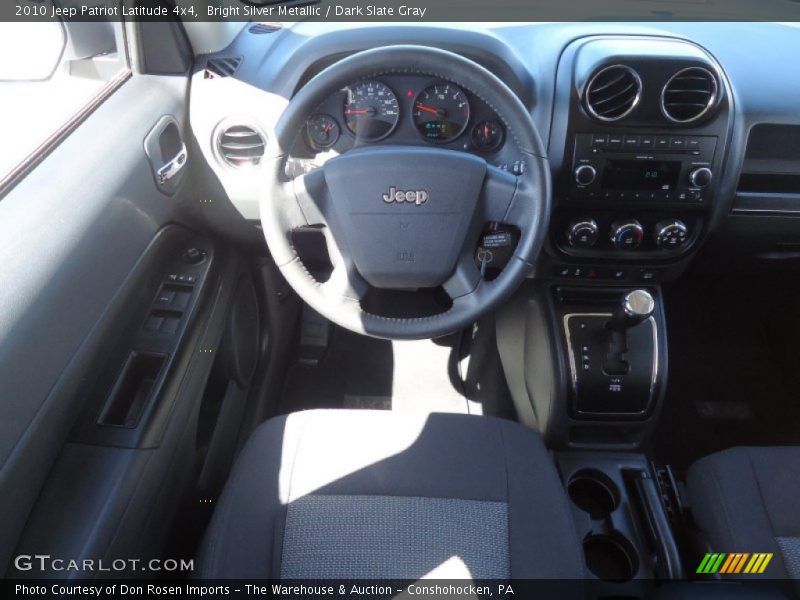 Bright Silver Metallic / Dark Slate Gray 2010 Jeep Patriot Latitude 4x4