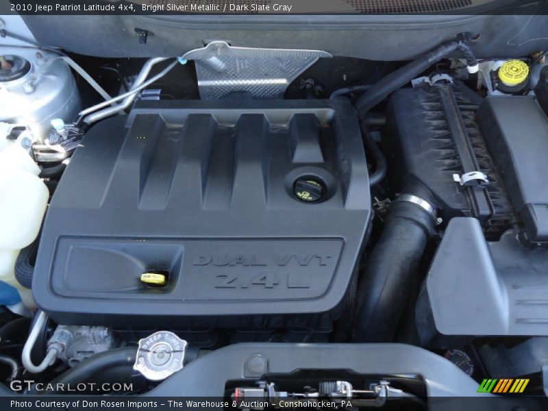 Bright Silver Metallic / Dark Slate Gray 2010 Jeep Patriot Latitude 4x4