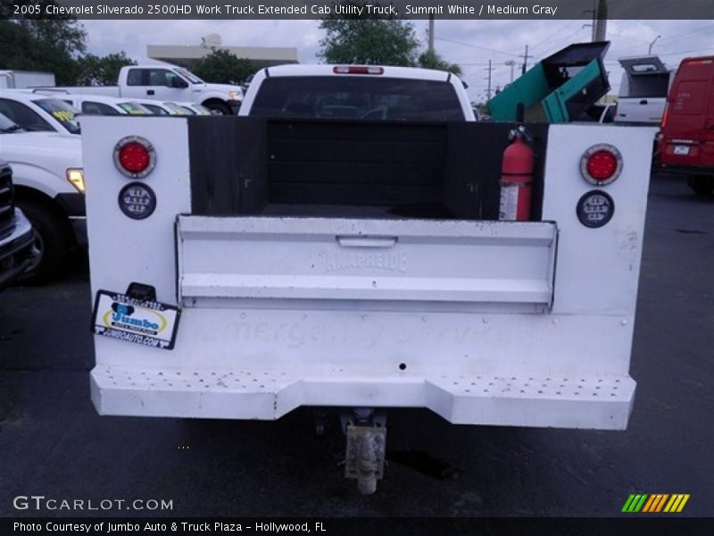 Summit White / Medium Gray 2005 Chevrolet Silverado 2500HD Work Truck Extended Cab Utility Truck