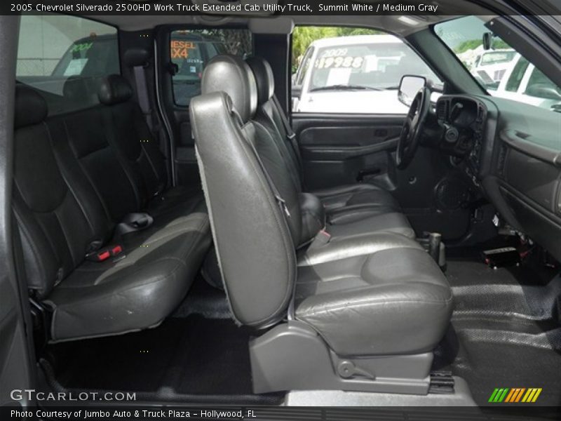 Summit White / Medium Gray 2005 Chevrolet Silverado 2500HD Work Truck Extended Cab Utility Truck